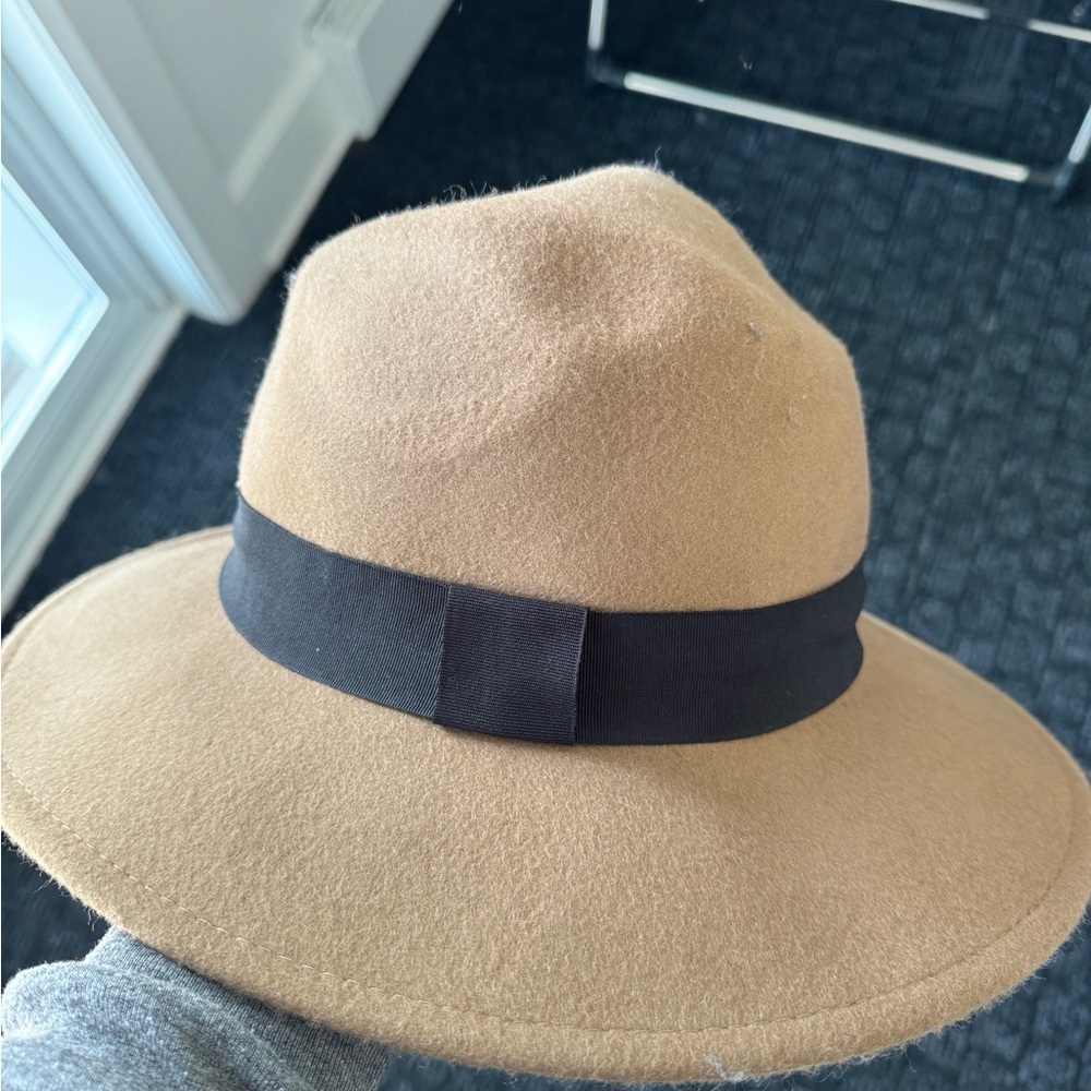 Only Tan Fedora with Black Band